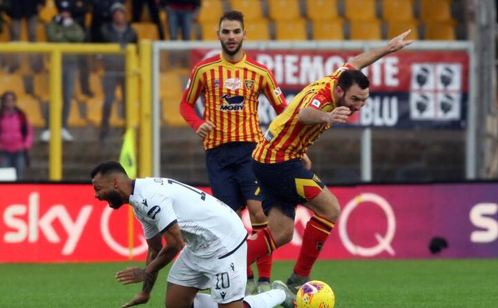 lecce cagliari le immagini del match