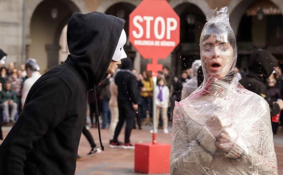 un immagine dalla spagna (ansa)