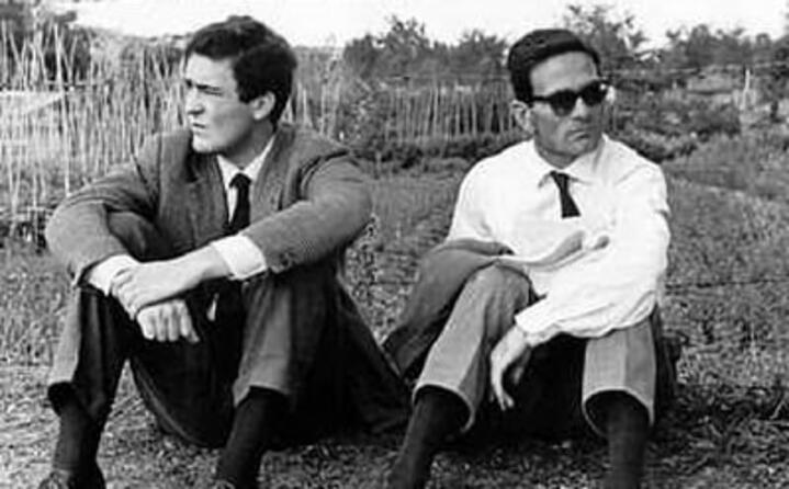 bertolucci con pasolini