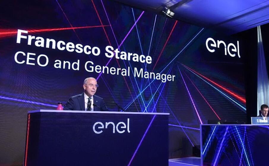 il ceo di enel starace (foto m riccardi)