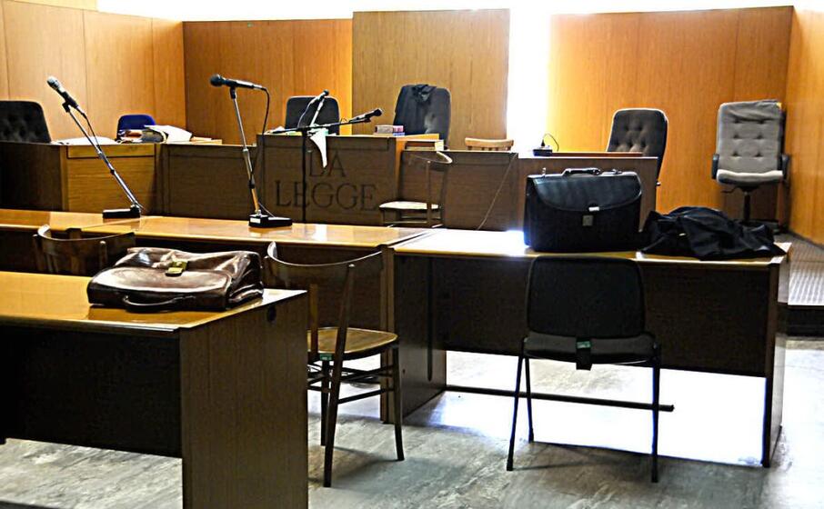 un aula del tribunale di oristano (archivio l unione sarda chergia)