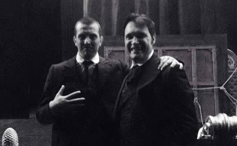 luca sannai a sinistra insieme a francesco demuro (foto concessa)