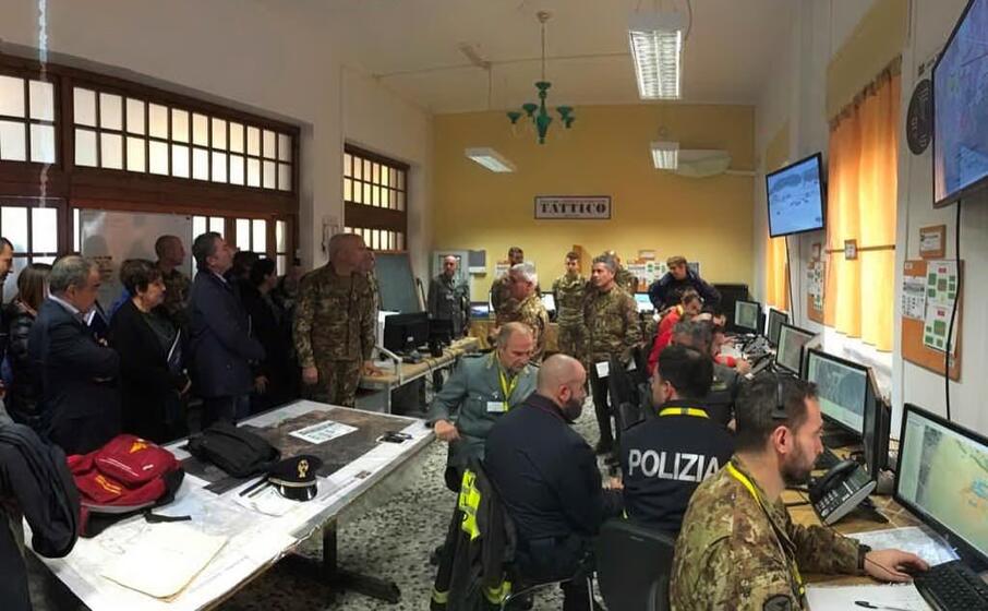 il centro di coordinamento