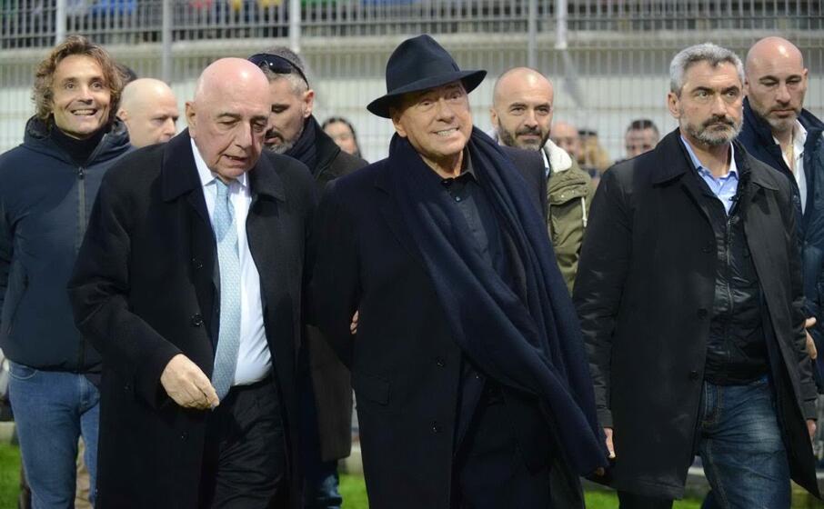 berlusconi e galliani a olbia per seguire il monza (l unione sarda satta)