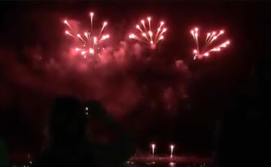 fuochi d artificio (l unione sarda sanna)