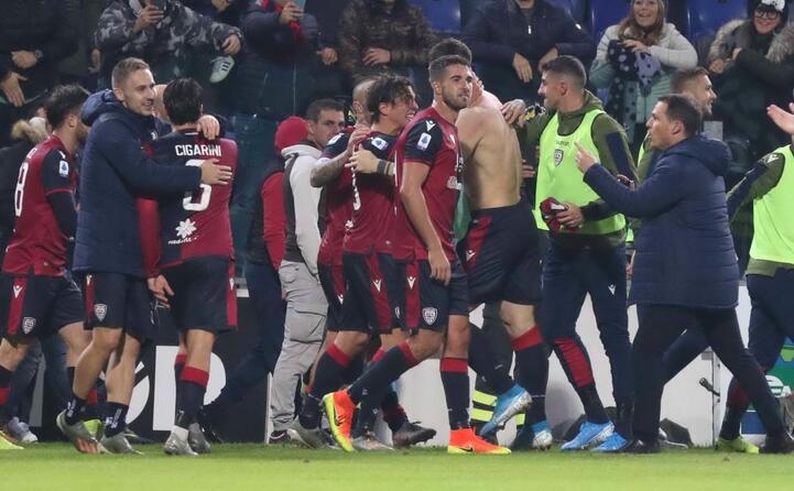 la gioia a fine partita