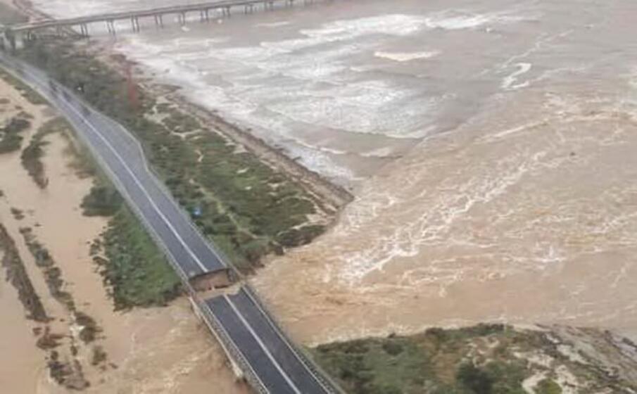 gli effetti di una delle ultime alluvioni che ha colpito il sud sardegna (archivio l unione sarda)