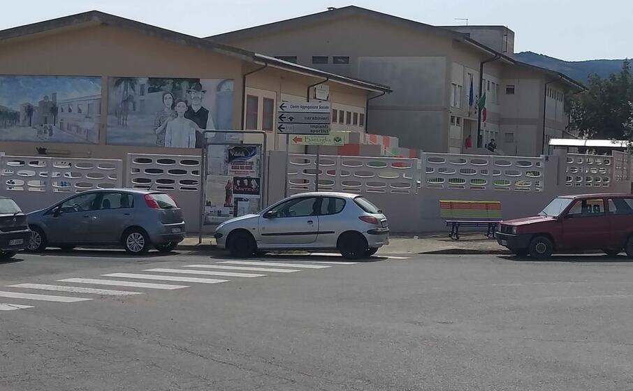 la scuola di via allende (foto simone farris)