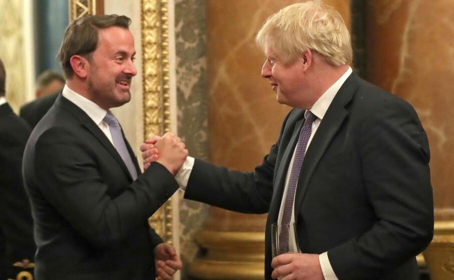 con il primo ministro del lussemburgo xavier bettel