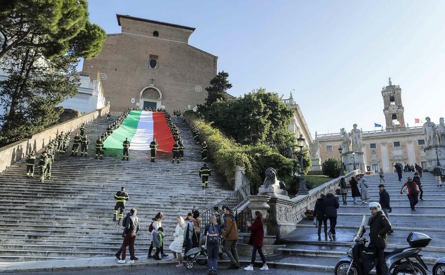 la cerimonia si tenuta nella basilica di santa maria in aracoeli