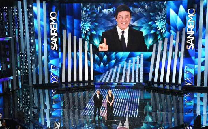 a sanremo (archivio l unione sarda)