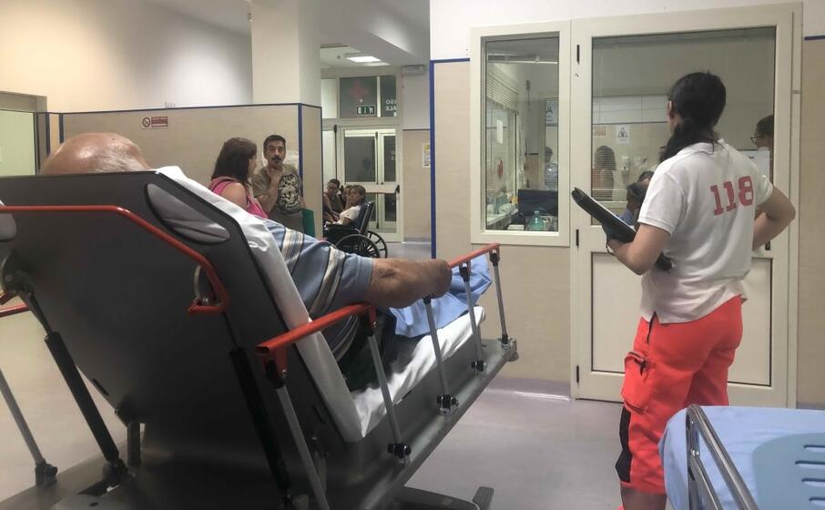 attesa in pronto soccorso (foto v pinna)