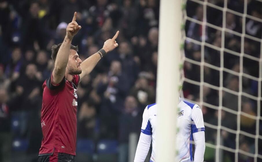 cerri esulta dopo il gol