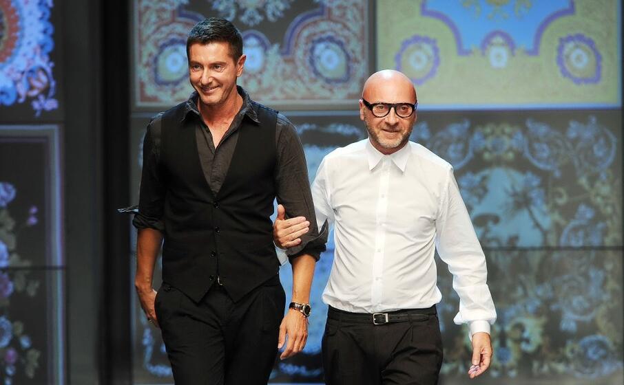 gli stilisti domenico dolce e stefano gabbana (archivio l unione sarda)
