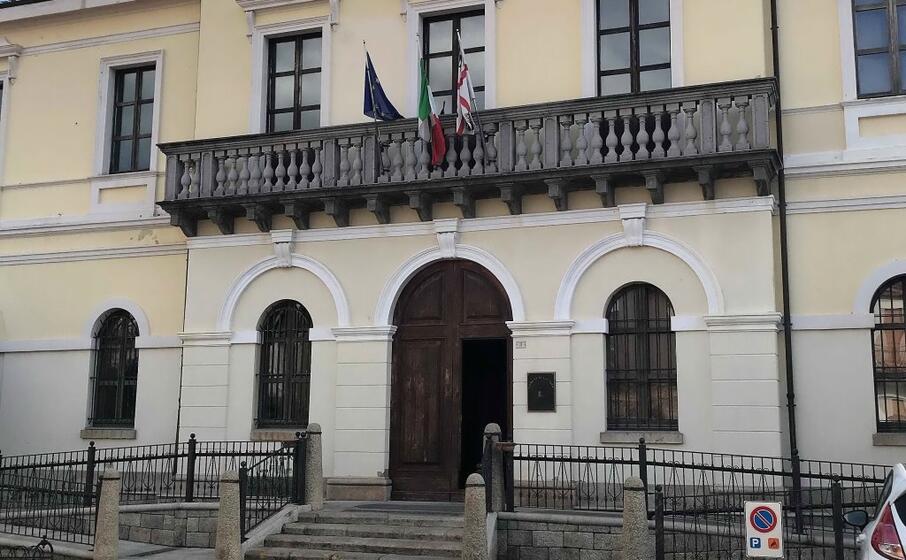 il municipio di san vito (archivio l unione sarda)