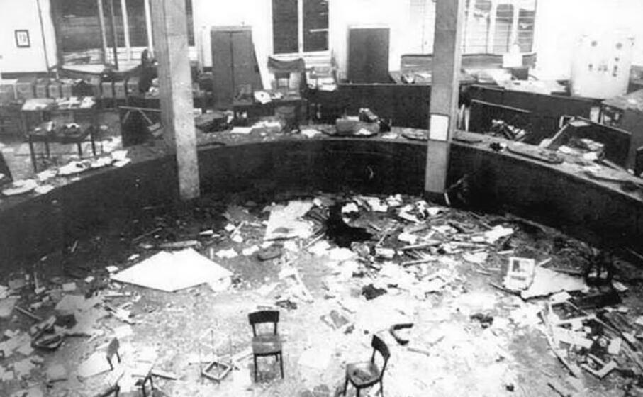 un immagine dopo la tragica deflagrazione (archivio l unione sarda)