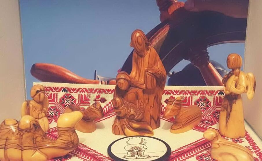 un presepe in legno (foto ufficio stampa)