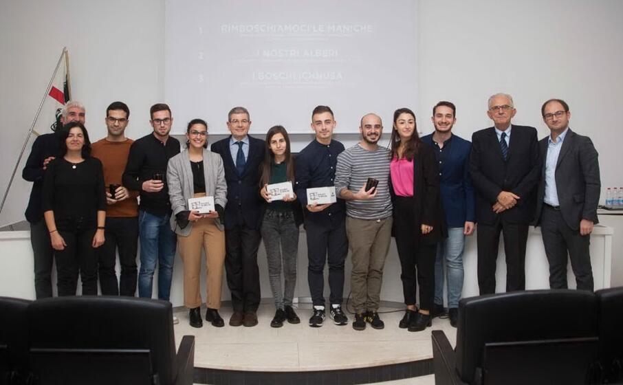 i premiati (foto unica)