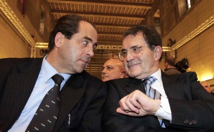 insieme a romano prodi