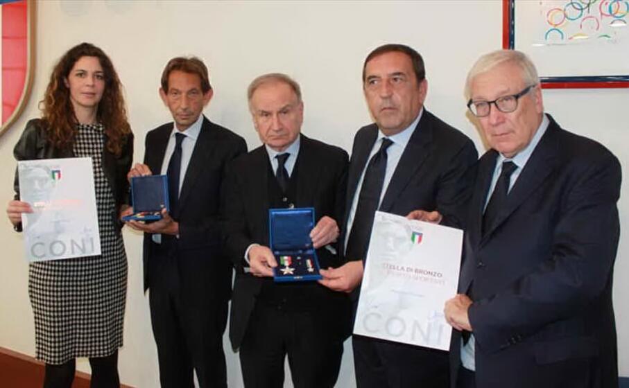 la cerimonia di premiazione (foto fip)