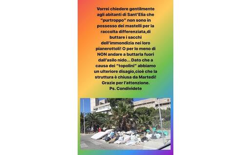 La lettera delle mamme (foto da Facebook)