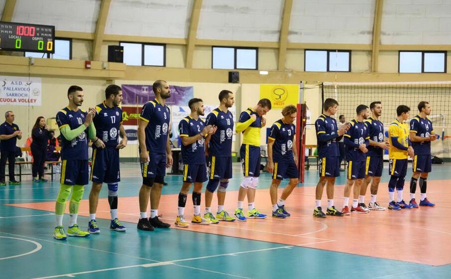 la squadra del sarroch terza in serie b maschile (foto della societ )