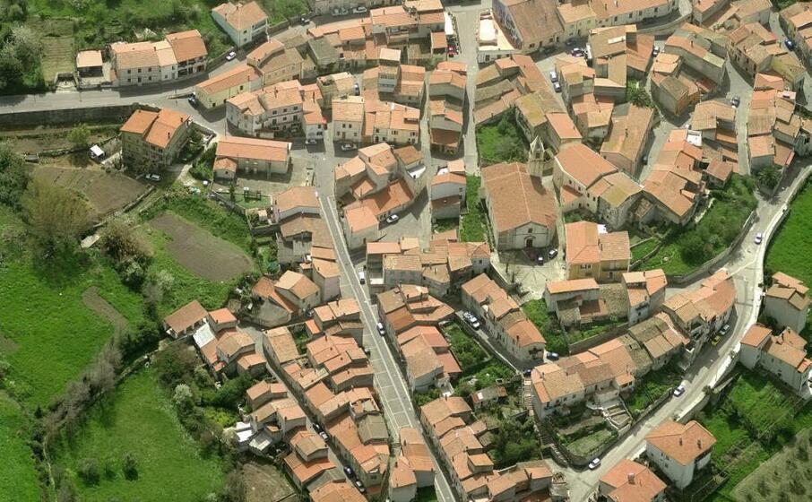 veduta dall alto di bessude (foto ufficio stampa)