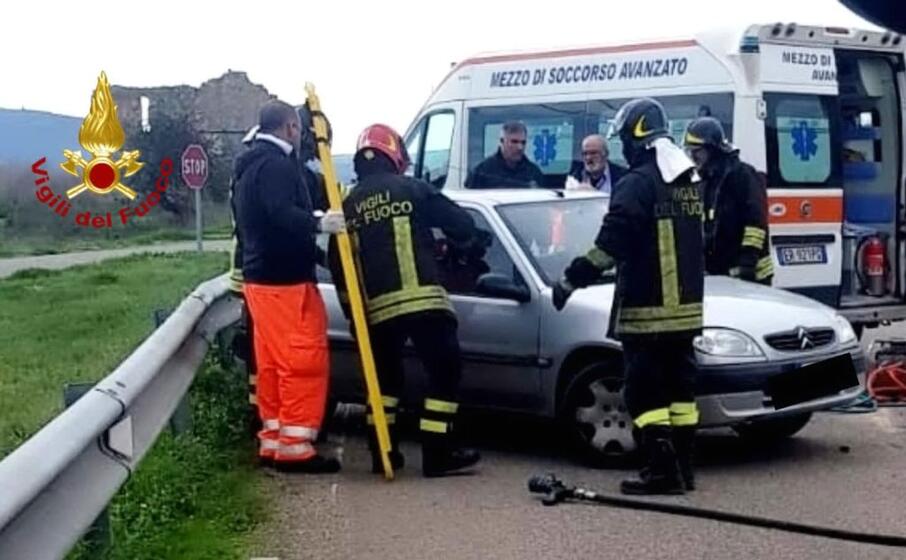 i soccorsi (foto vigili del fuoco)