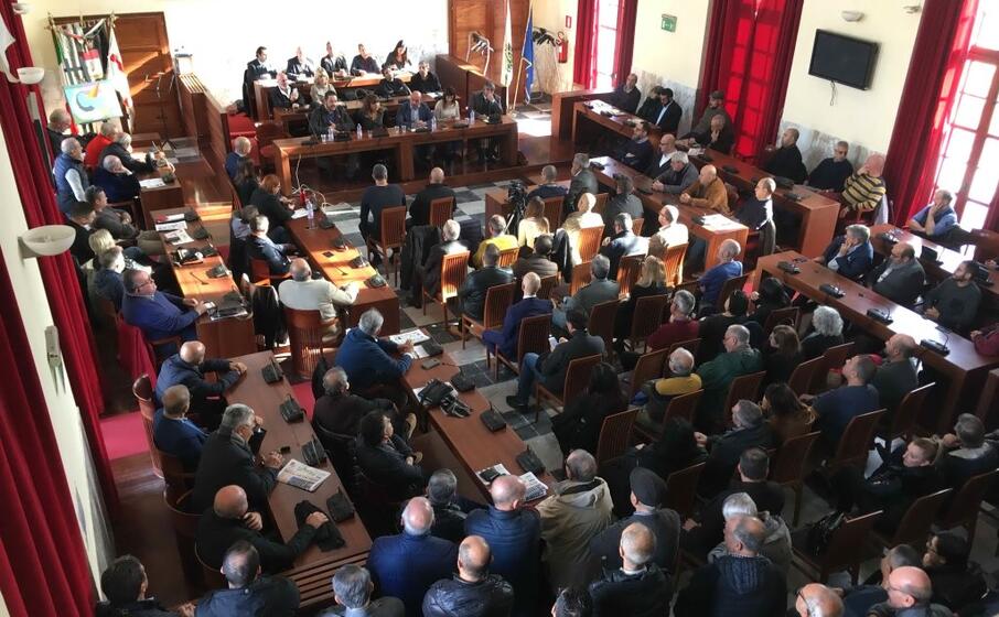 il convegno sulla rinascita della provincia (foto l unione sarda scano)