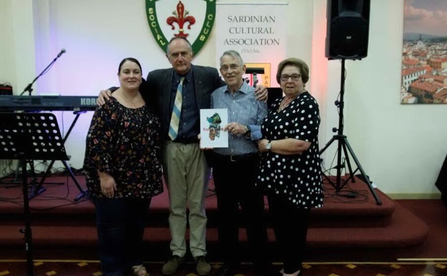 un momento della presentazione (foto sardinian cultural association)