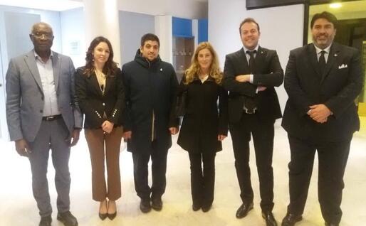 Da sinistra: Tony Iwobi, Rosalba Cimino, Filippo Giuseppe Perconti, Elena Testor, Eugenio Zoffili e Christian Solinas (foto L.P.)