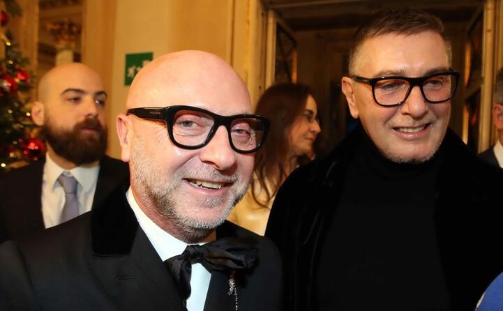 domenico dolce e stefano gabbana (ansa bazzi)