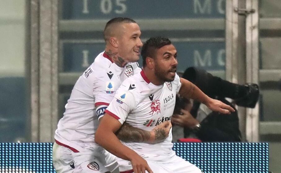 nainggolan e ragatzu (ansa campanini)