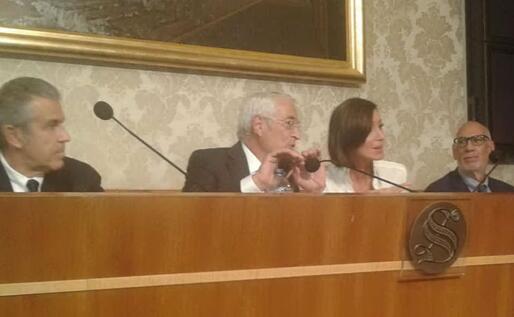 Un momento della conferenza (foto Comitato insularità)