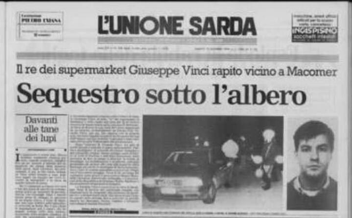 accaddeoggi 9 dicembre 1994 il sequestro di giuseppe vinci