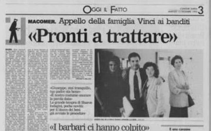 l appello della famiglia su l unione sarda