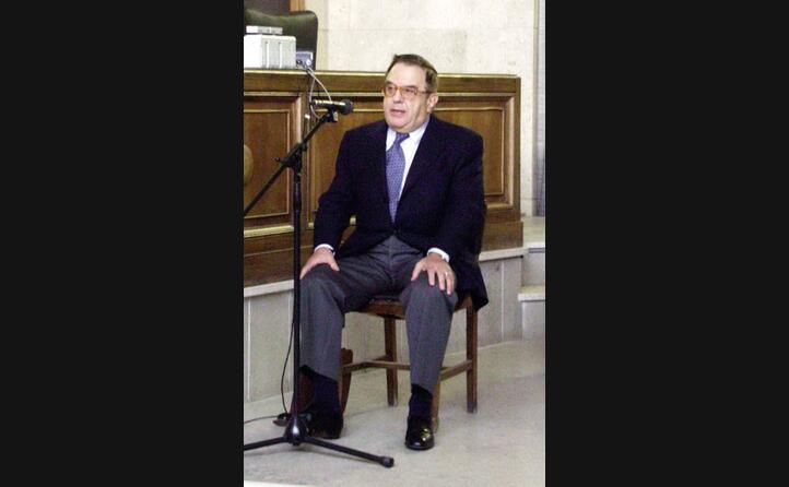 lucio vinci parla in aula durante il processo per il rapimento (archivio l unione sarda nioi)