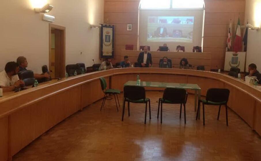 l aula consiliare (foto m pala)
