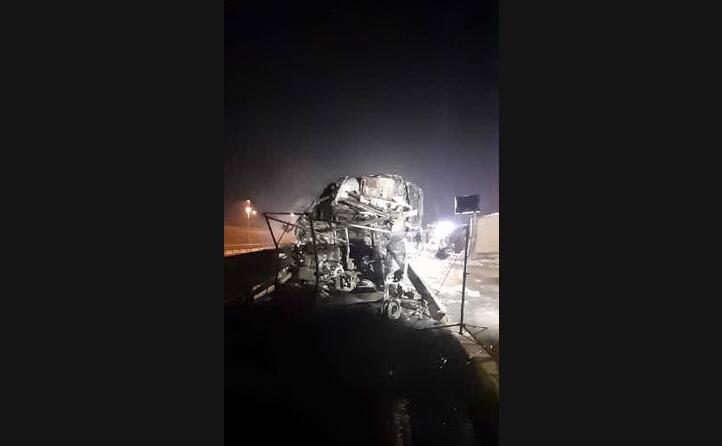 l autostrada rimasta chiusa per alcune ore