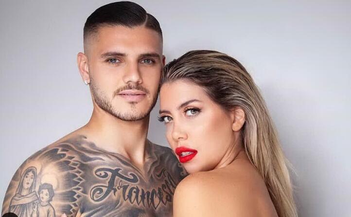 poi dopo una travagliata separazione ha sposato l ex bomber dell inter mauro icardi