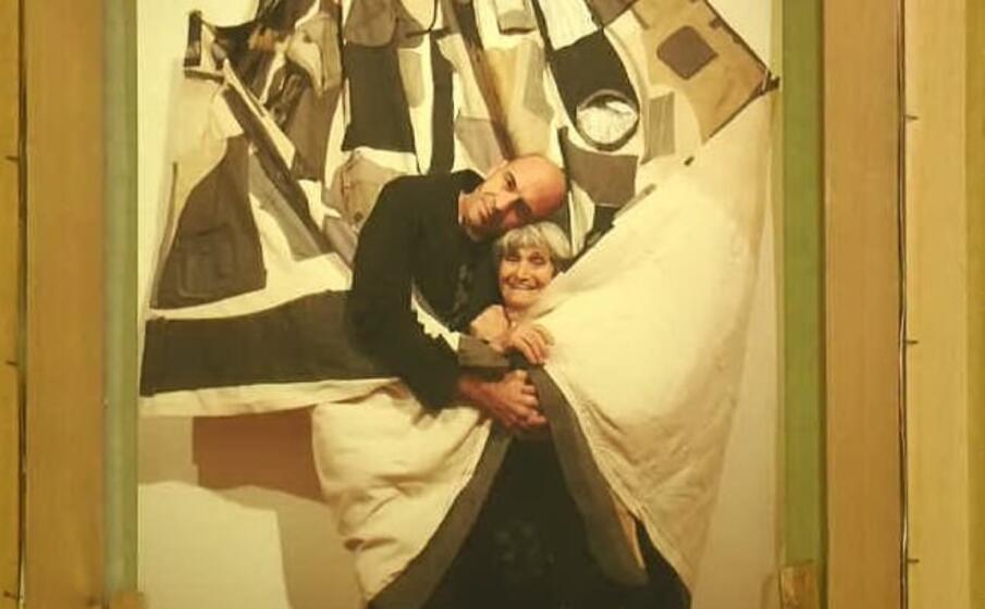 antonio marras e maria lai (foto da frame video youtube)