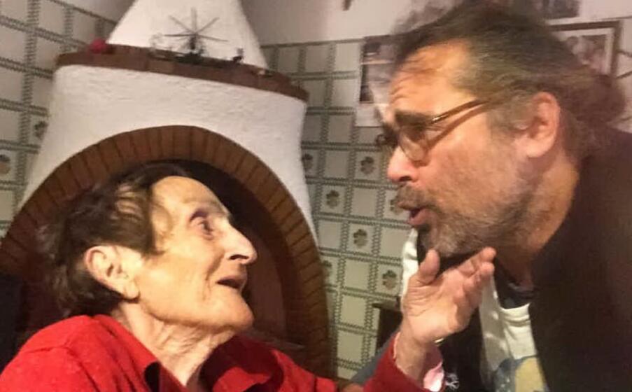 la foto pubblicata da yari carrisi insieme alla nonna (da instagram)