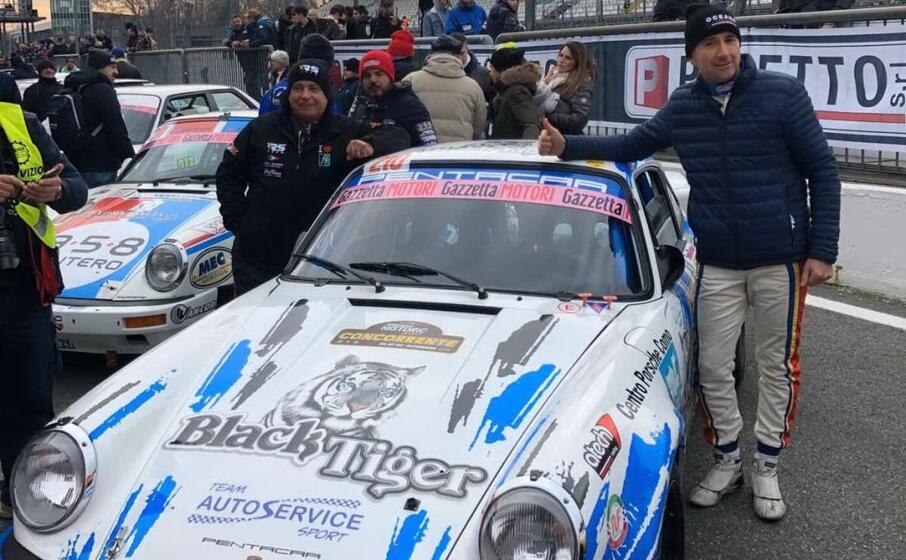 nicola imperio e lucio de zanche al rally monza show