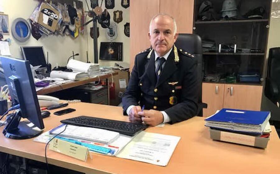 pierluigi casu comandante della polizia locale di villasimius (foto g agus)