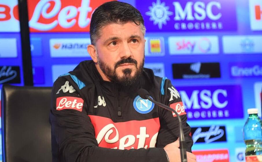 rino gattuso (foto twitter napoli)