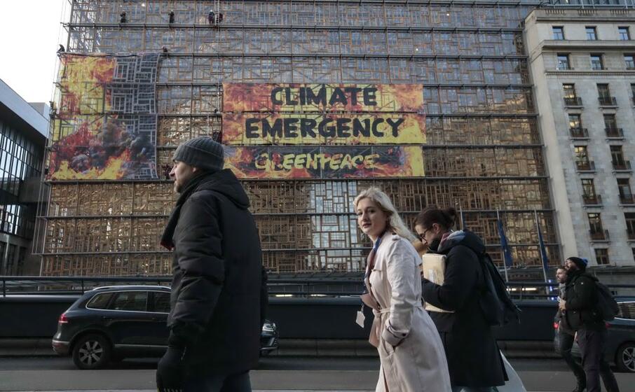 eclatante la protesta dell associazione ambientalista