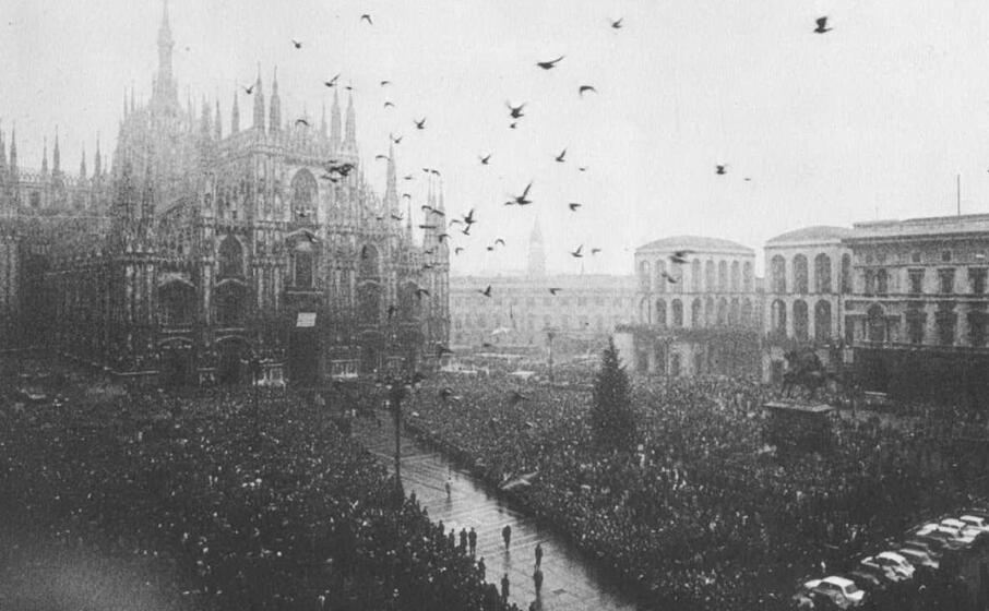 i funerali delle vittime della strage a milano