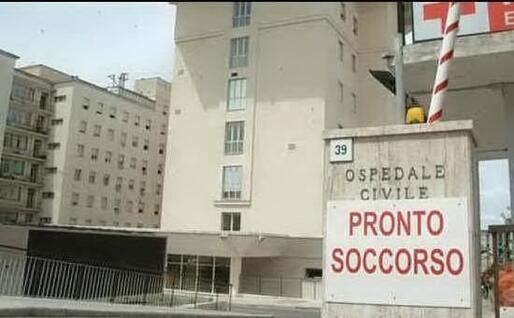 Il pronto soccorso (Archivio L'Unione Sarda)