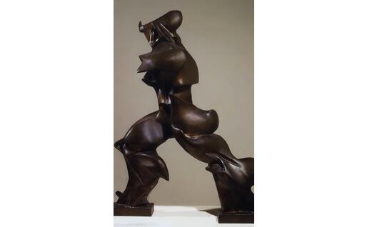 La scultura (Archivio L'Unione Sarda)