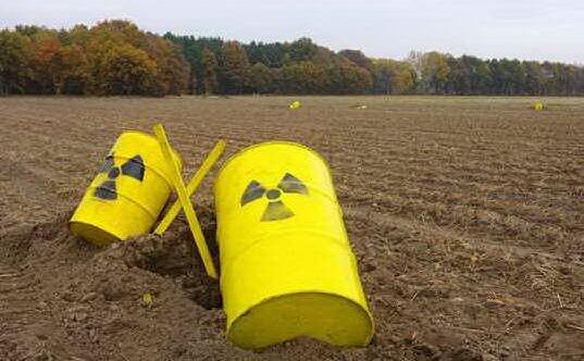 scorie nucleari foto simbolo (archivio l unione sarda)